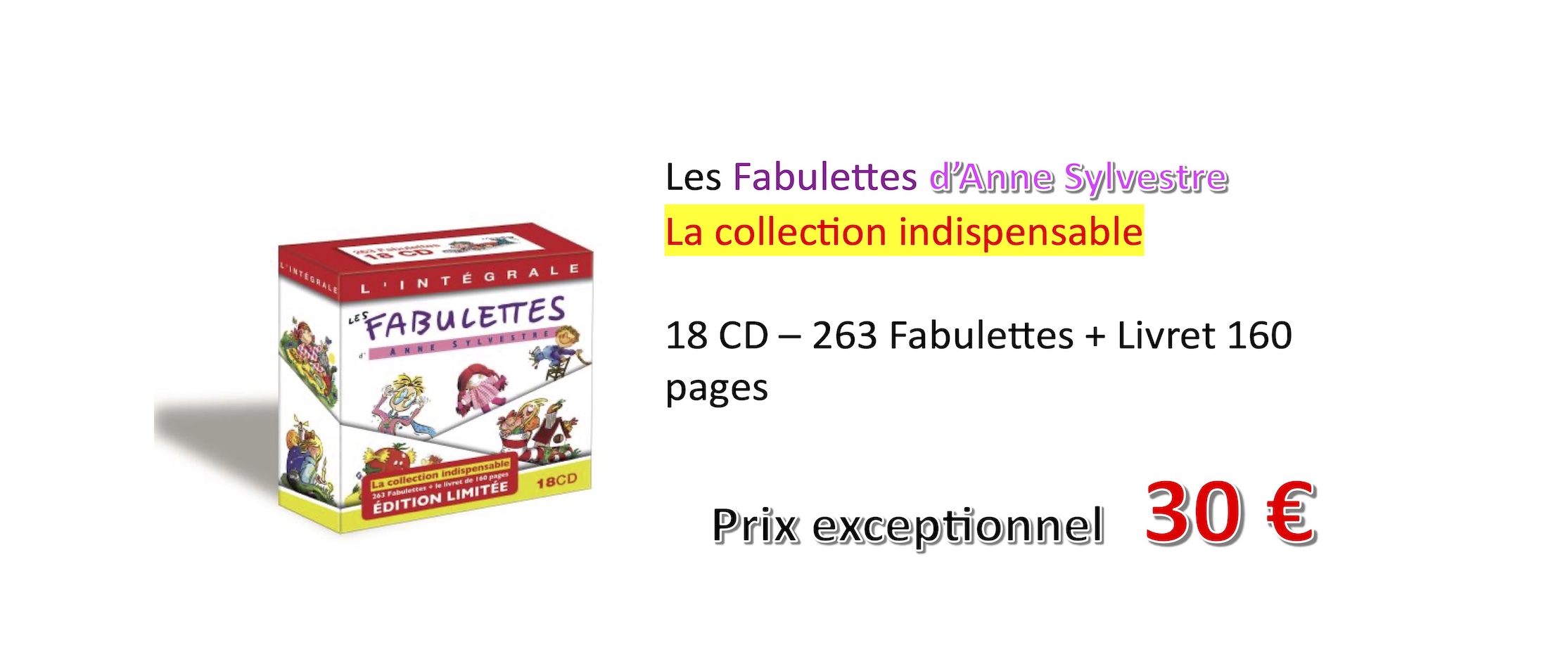 Coffret anne sylvestre